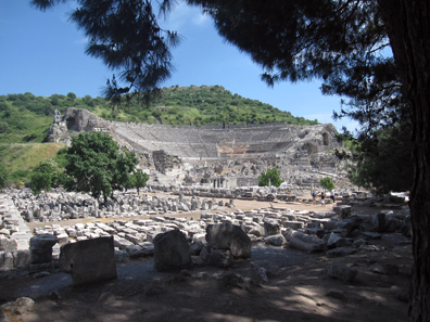 The theatre of Ephesus. Photo: KW.
