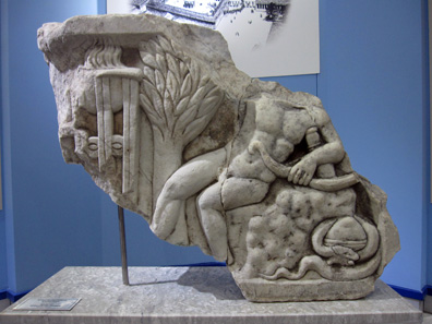 Relief of the Apollo Delphinios.