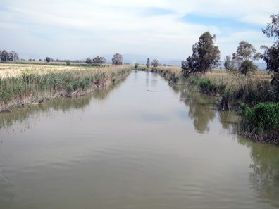 A view of the small Meander River. Photo: KW.